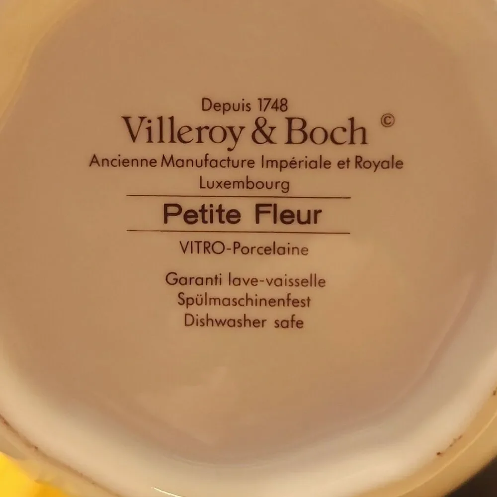 Villeroy & Boch Petite Fleur Coffee Pot with Lid 9